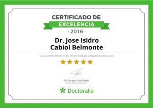 Excelencia doctor Cabiol