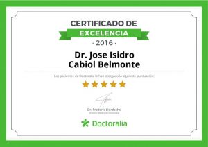 Excelencia doctor Cabiol